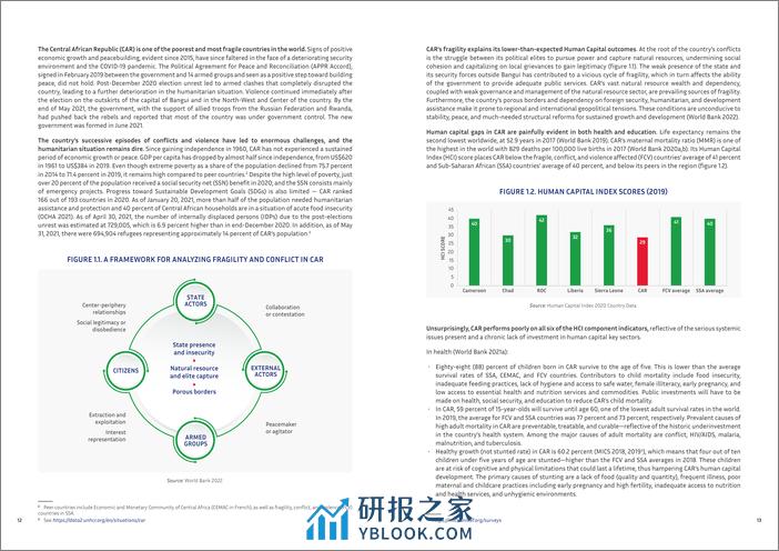 世界银行-中非共和国主要人类发展部门的公共支出审查（英）-2024-106页 - 第7页预览图