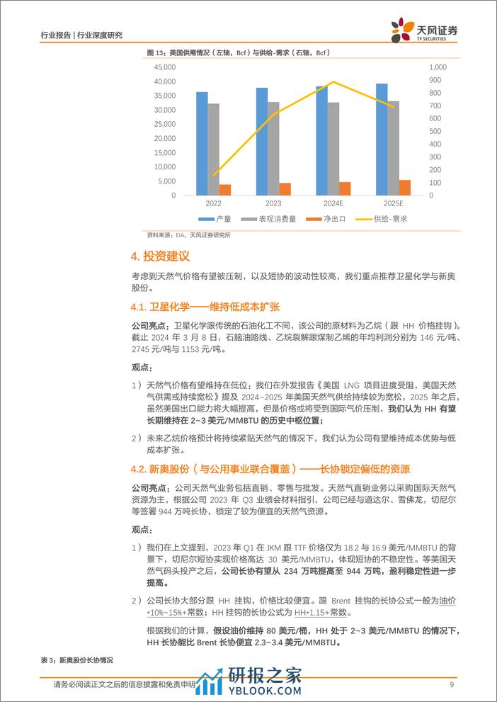 石油石化行业报告：美国天然气出口或将进入增长期，如何展望气价？-240314-天风证券-11页 - 第8页预览图