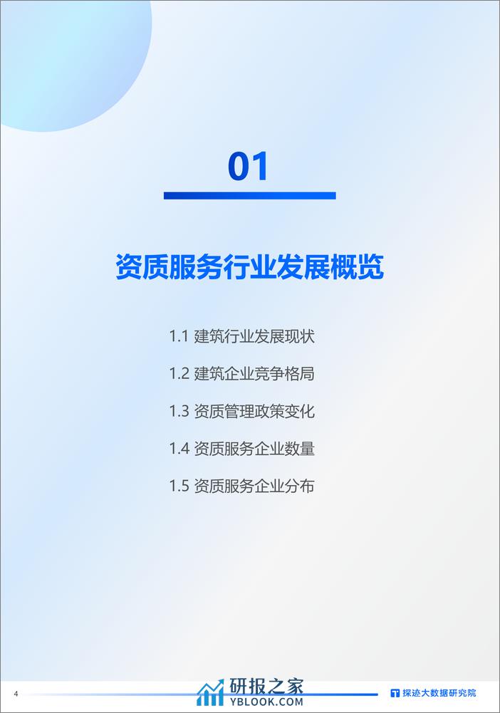 探迹：2023年建筑资质服务行业发展分析报告 - 第4页预览图