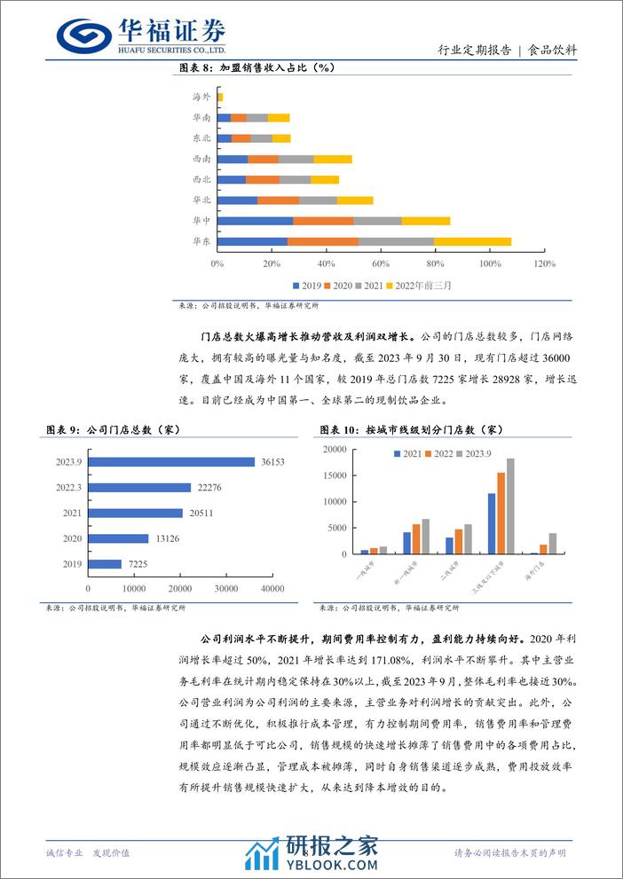 食品饮料行业蜜雪冰城招股书专题：国内现制饮料龙头，乘行业东风顺势而起-240311-华福证券-24页 - 第8页预览图