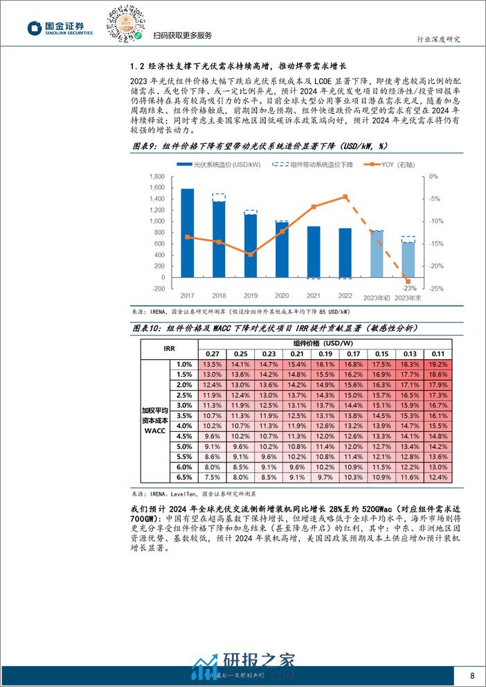 光伏焊带行业专题：产品迭代提速，驱动行业集中度及龙头盈利能力提升 - 第8页预览图