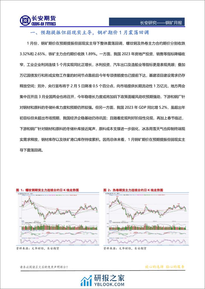 钢矿月报：弱现实主导但强预期暂未被证伪，2月钢矿期价或下存支撑-20240205-长安期货-14页 - 第2页预览图