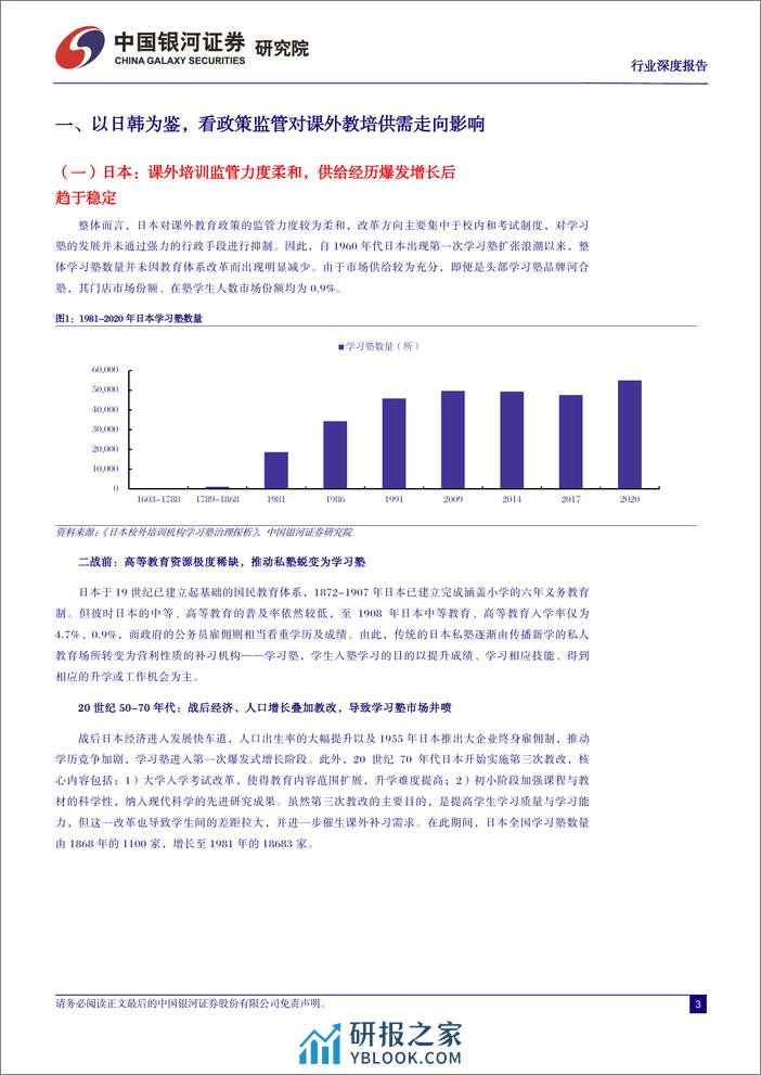 中国银河：社会服务行业深度报告-如何看待中国教培市场未来供需走向？ - 第3页预览图