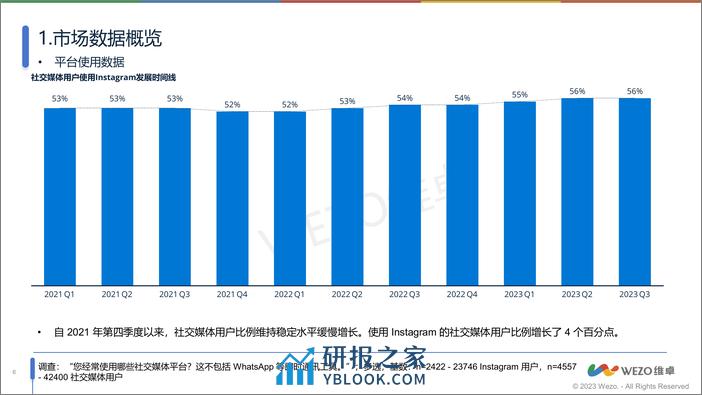 美国instagram社交用户调查-维卓 - 第6页预览图