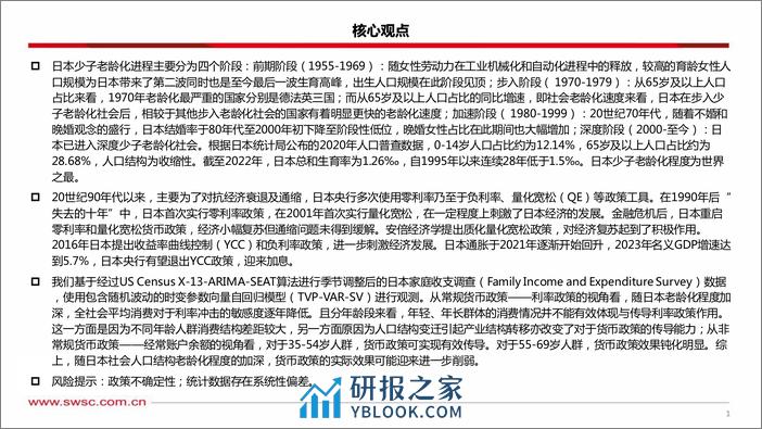 从人口结构解析日本货币政策钝化-240321-西南证券-32页 - 第2页预览图