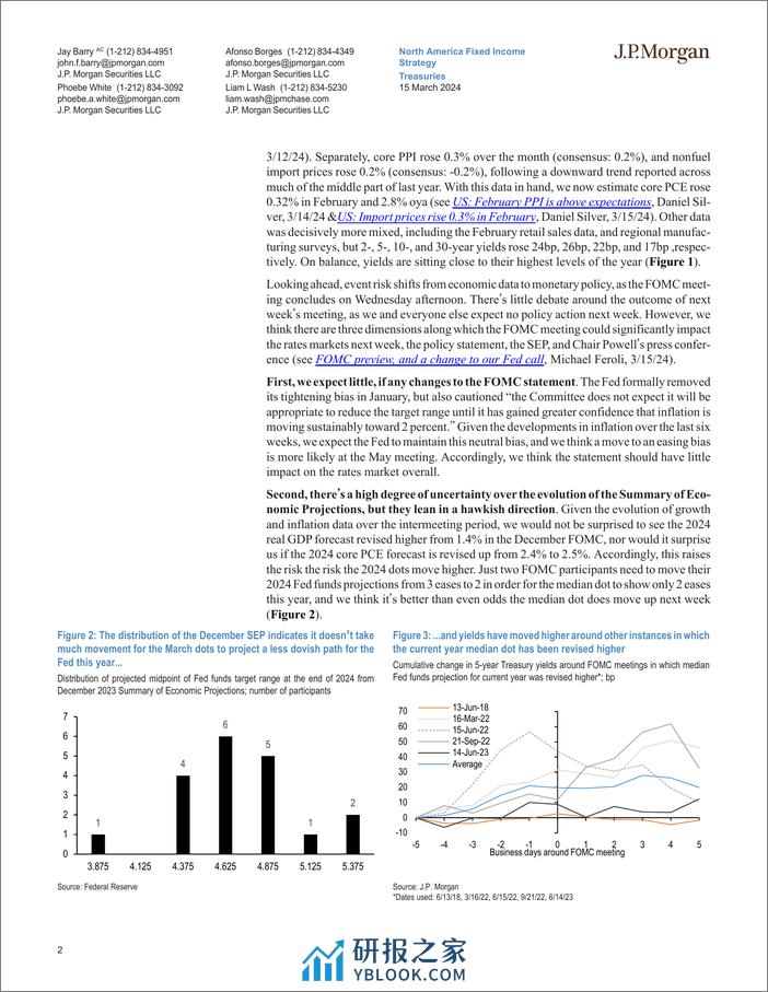 JPMorgan Econ  FI-Treasuries May the dots rise up to meet you-107058927 - 第2页预览图