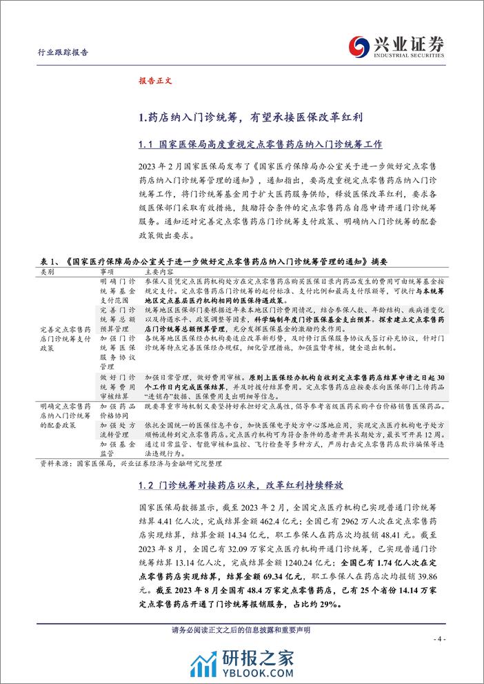 连锁药店行业跟踪报告：风好正是扬帆时 - 第4页预览图