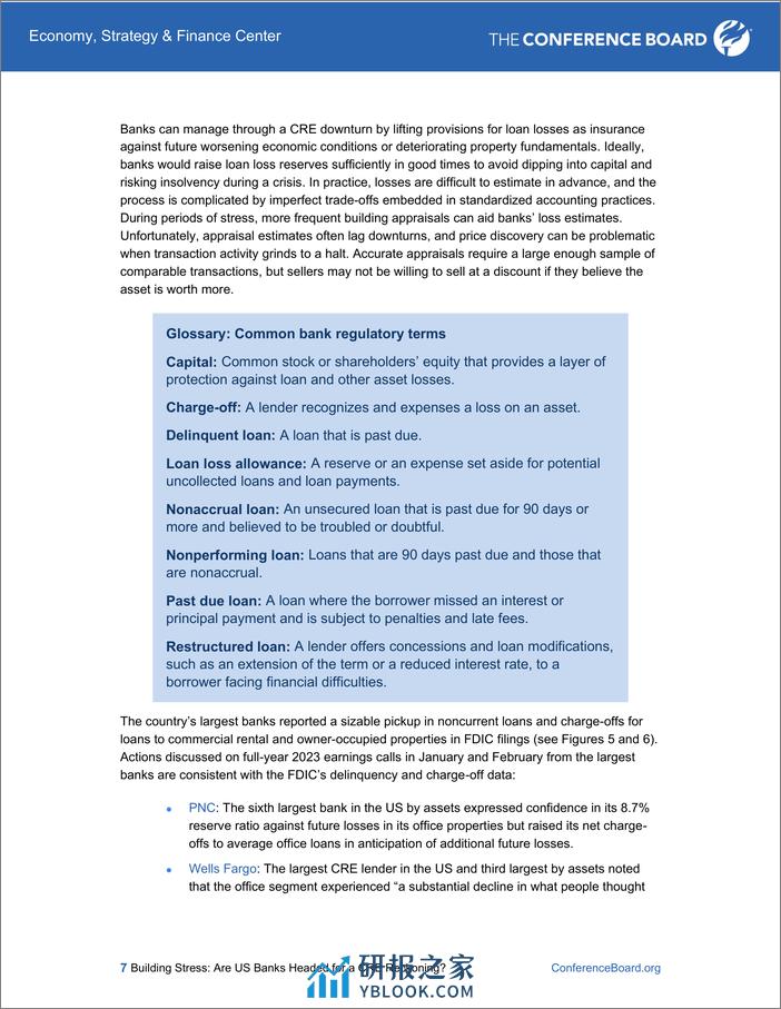 世界大型企业联合会-建筑压力：美国银行正准备进行商业房地产清算吗？（英）-2024-16页 - 第7页预览图