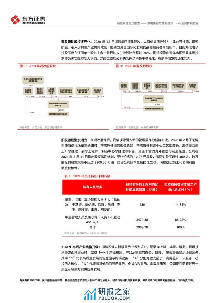 深度报告-20240401-东方证券-海信视像-600060.SH-黑电份额与盈利提升_4+N业务扩展边界_31页_1mb - 第6页预览图