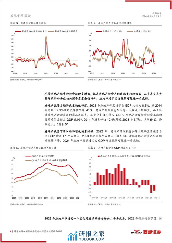 宏观专题报告：上调2024年GDP增速预测至5%25-240325-西部证券-10页 - 第4页预览图