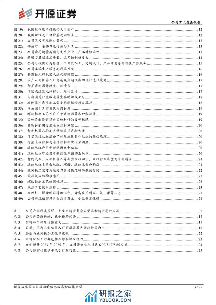 深度报告-20240219-开源证券-恒锋工具-300488.SZ-公司首次覆盖报告_精密刀具隐形冠军_受益机器人零部件加工需求_29页_3mb - 第3页预览图