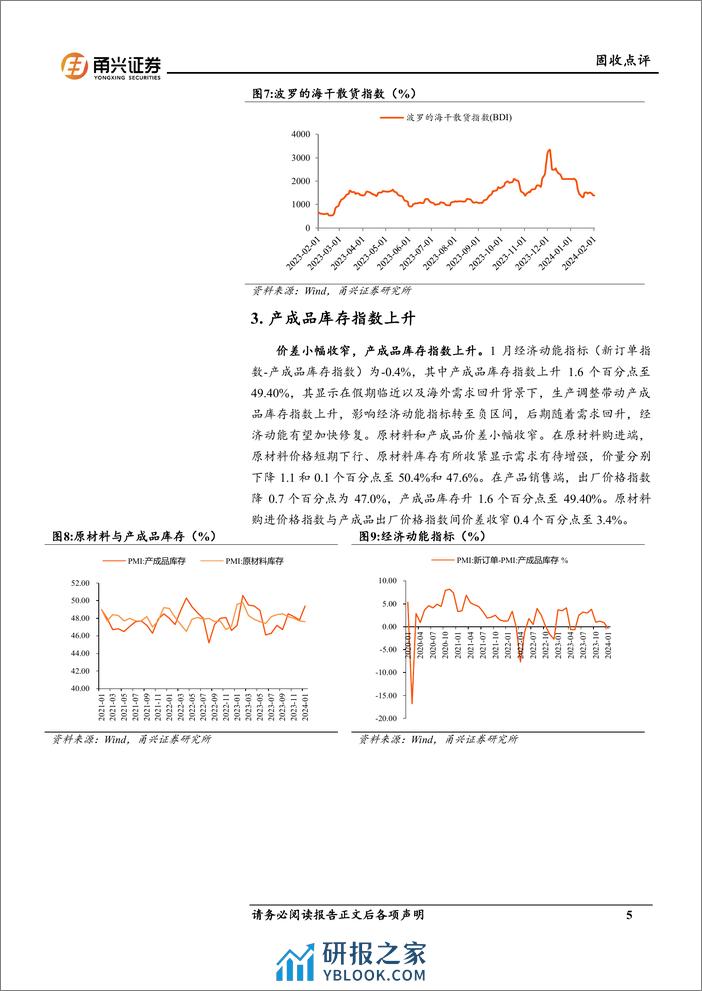 1月PMI数据点评：经济平稳复苏-20240220-甬兴证券-10页 - 第5页预览图