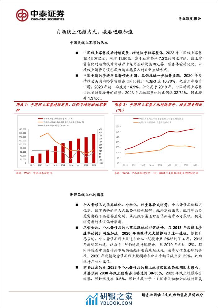 白酒行业线上化发展深度研究 ：白酒线上化之风已至，将为行业带来什么 - 第5页预览图