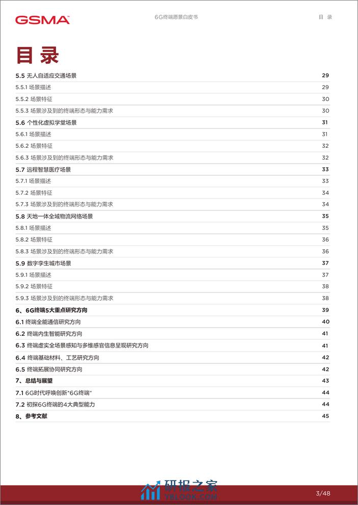 6G终端愿景白皮书 - 第3页预览图