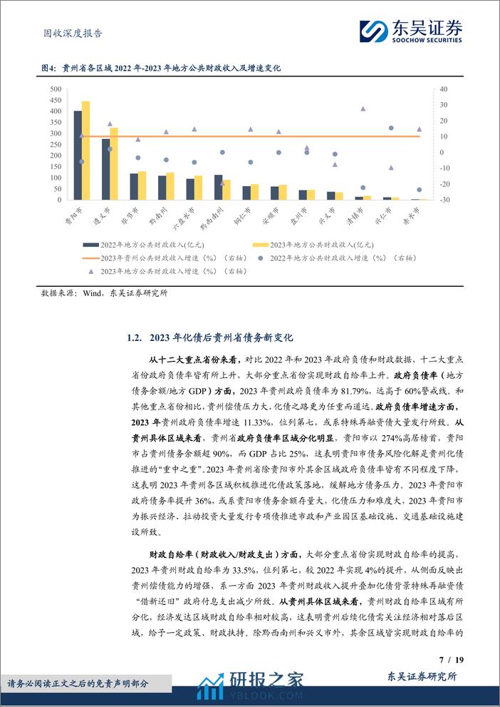 固收深度报告：化债背景下贵州城投“新活力”-240408-东吴证券-19页 - 第7页预览图