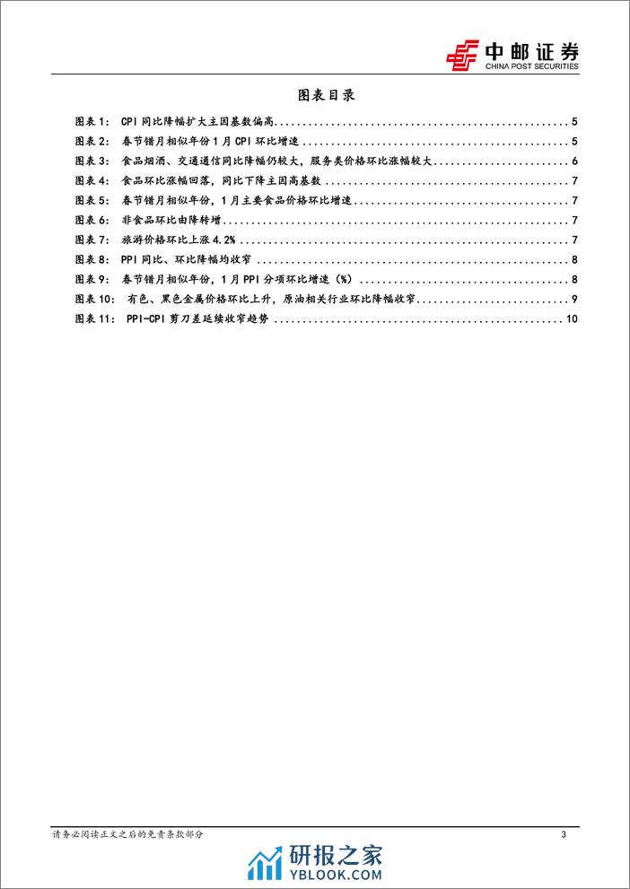 1月物价解读：关注春节错位因素影响-20240210-中邮证券-12页 - 第3页预览图