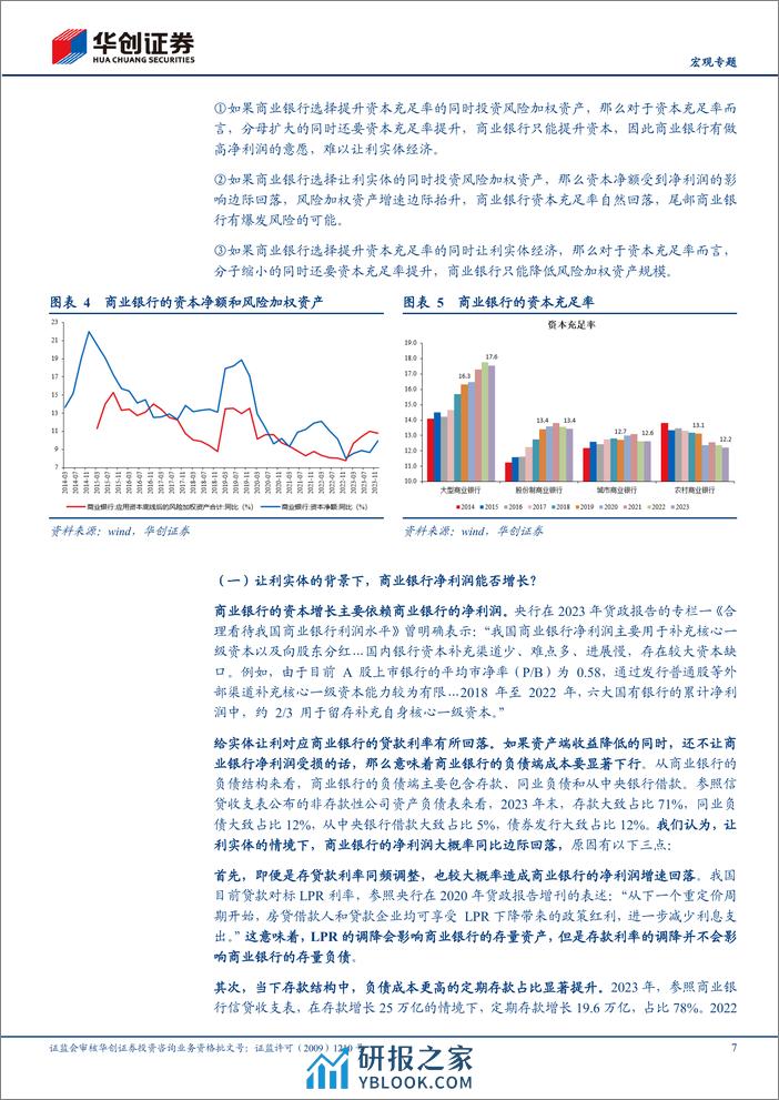 【宏观专题】利率“无人区”%26银行“不可能三角”-240311-华创证券-18页 - 第7页预览图