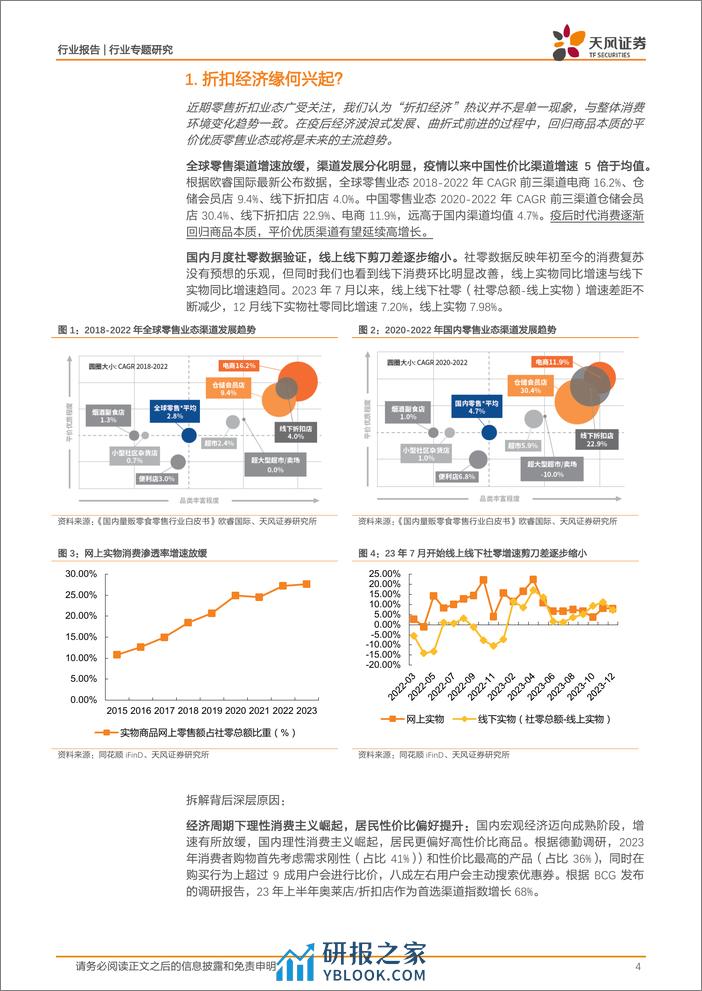 折扣零售系列报告一：零售革新风正起，折扣经济千帆竞 - 第4页预览图