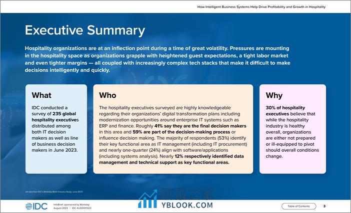 智能业务系统如何帮助推动酒店的盈利能力和增长-IDC - 第3页预览图