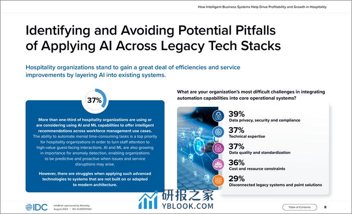 智能业务系统如何帮助推动酒店的盈利能力和增长-IDC - 第8页预览图