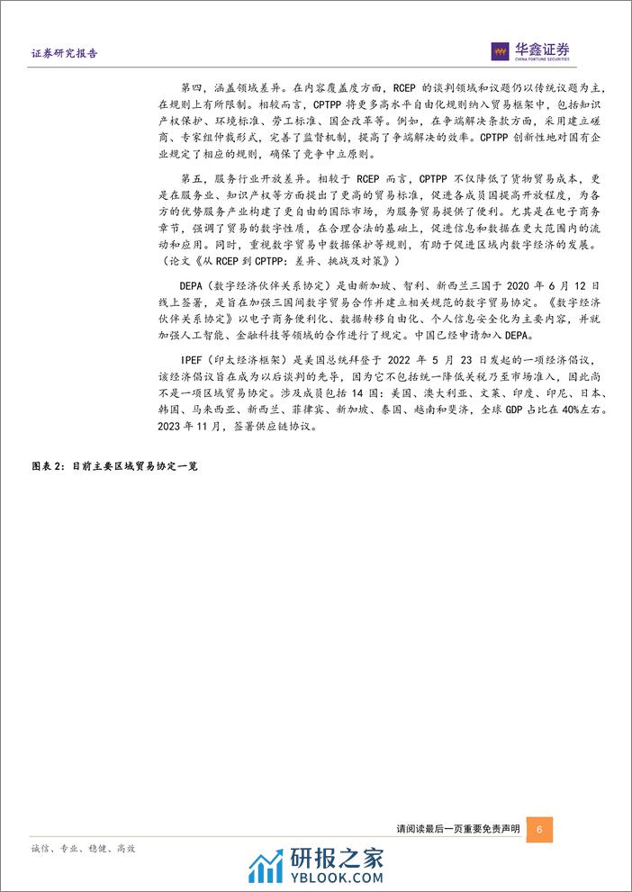 固定收益专题报告：区域贸易协定和贸易“朋友圈”的新变化-240402-华鑫证券-15页 - 第6页预览图