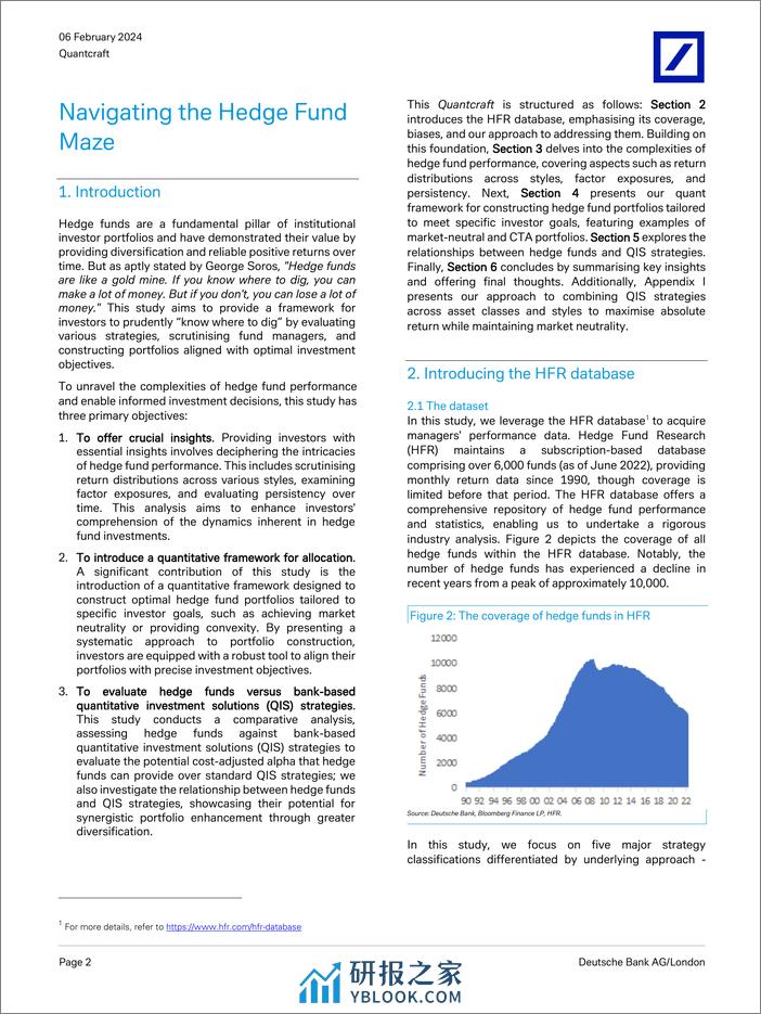 Deutsche Bank-Quantcraft Navigating the Hedge Fund Maze-106363924 - 第2页预览图