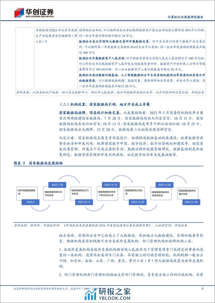 计算机行业深度研究报告—数据要素专题：政策与产业共振，数据赋能千行百业 - 第8页预览图