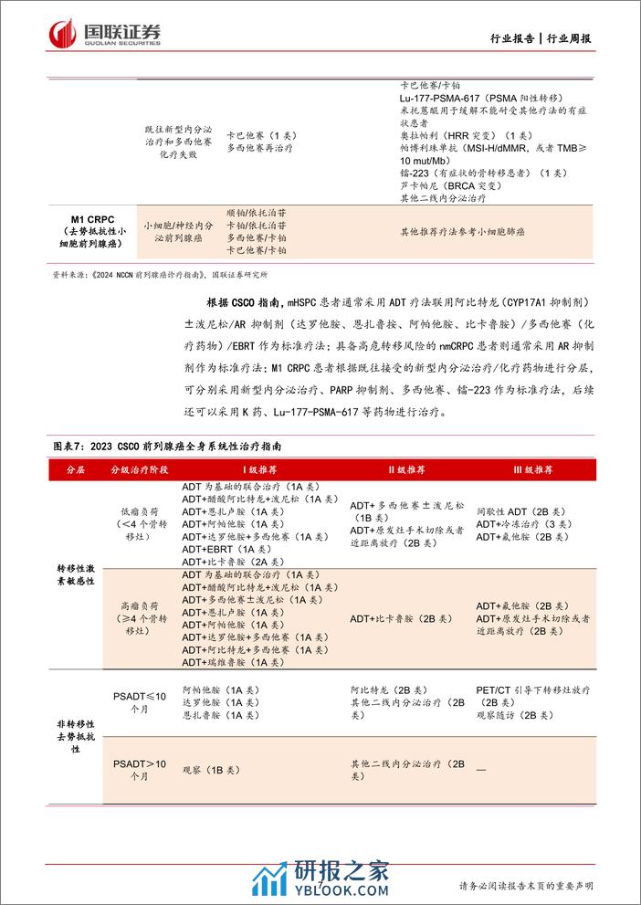 医药生物行业前列腺癌专题系列(一)：国产AR抑制剂有望崛起，XDC赛道大单品赋能-240331-国联证券-26页 - 第6页预览图