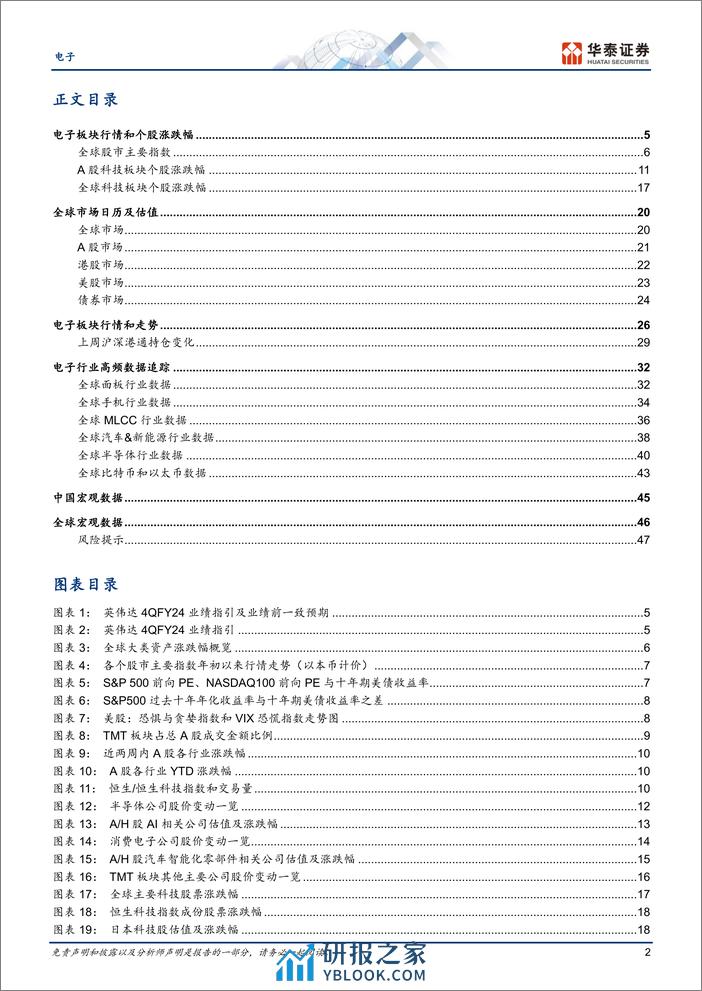 电子行业专题研究：+AI推动春节期间全球半导体表现强劲，本周关注英伟达业绩 - 第2页预览图