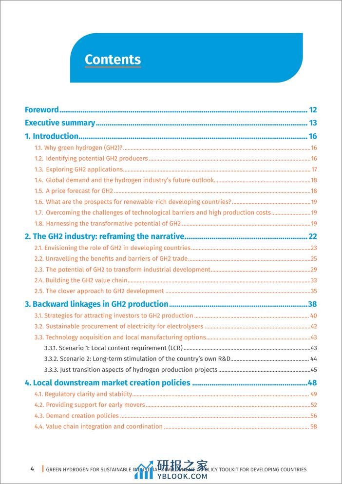 IRENA-绿色氢气促进可持续工业发展：发展中国家的政策工具包（英）-2024.1-106页 - 第4页预览图