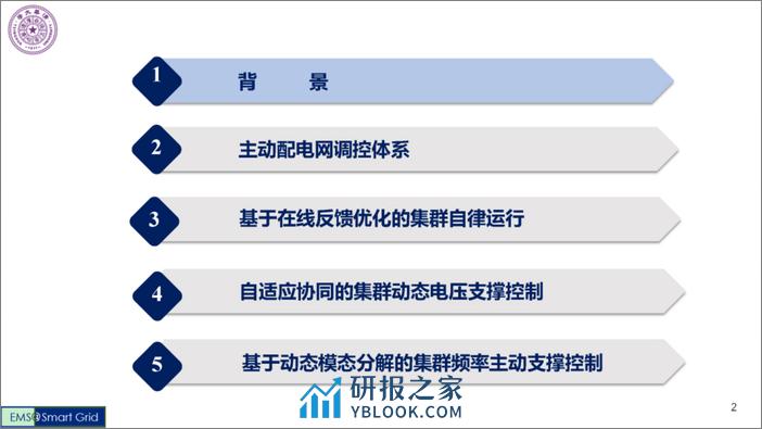 清华大学：主动配电网运行调控—从模型到量测驱动 - 第2页预览图