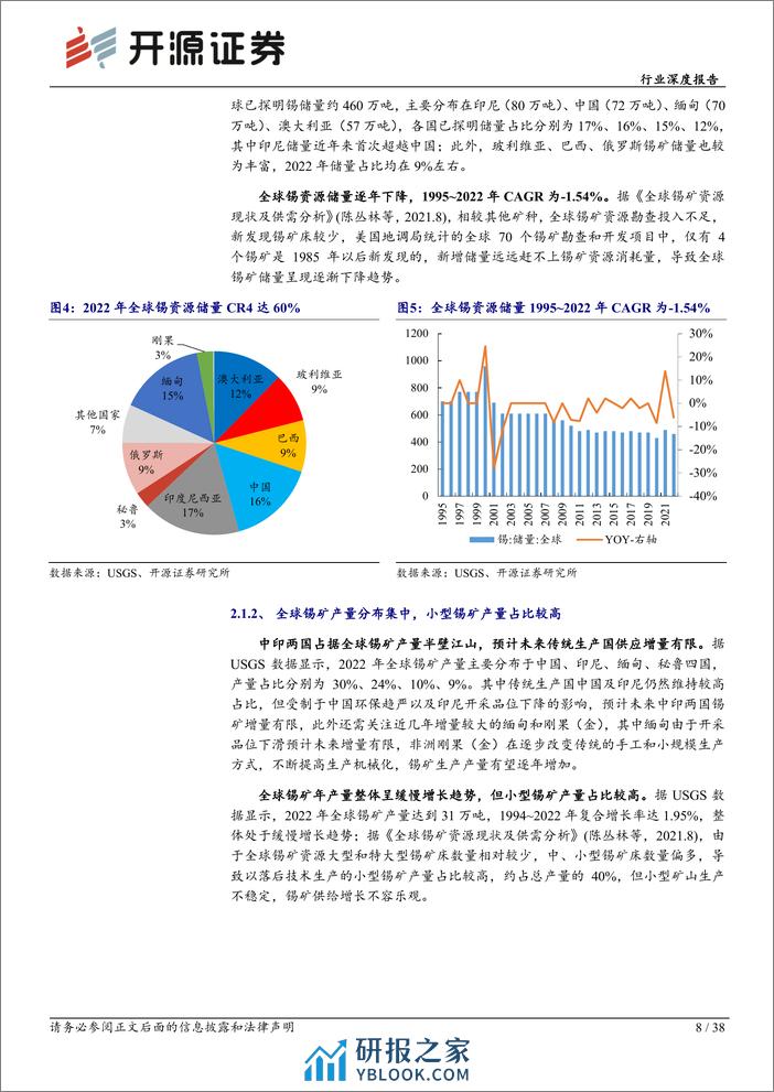 有色金属行业深度报告：新消费助力旧消费托底，锡矿供给侧持续紧张 - 第8页预览图