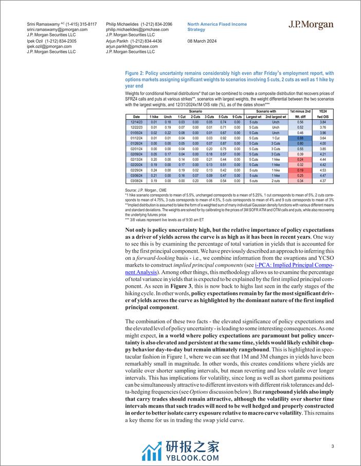 JPMorgan Econ  FI-Interest Rate Derivatives The sun is the same, in a relative...-106951220 - 第3页预览图