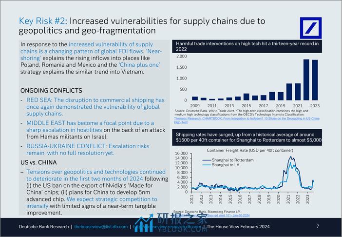 Deutsche Bank-The House View A balancing act-106598447 - 第7页预览图