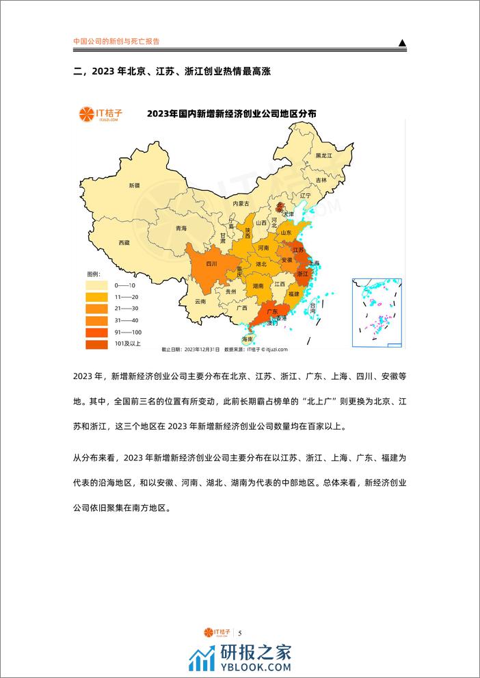 2024中国公司的新创与死亡报告-IT桔子 - 第5页预览图