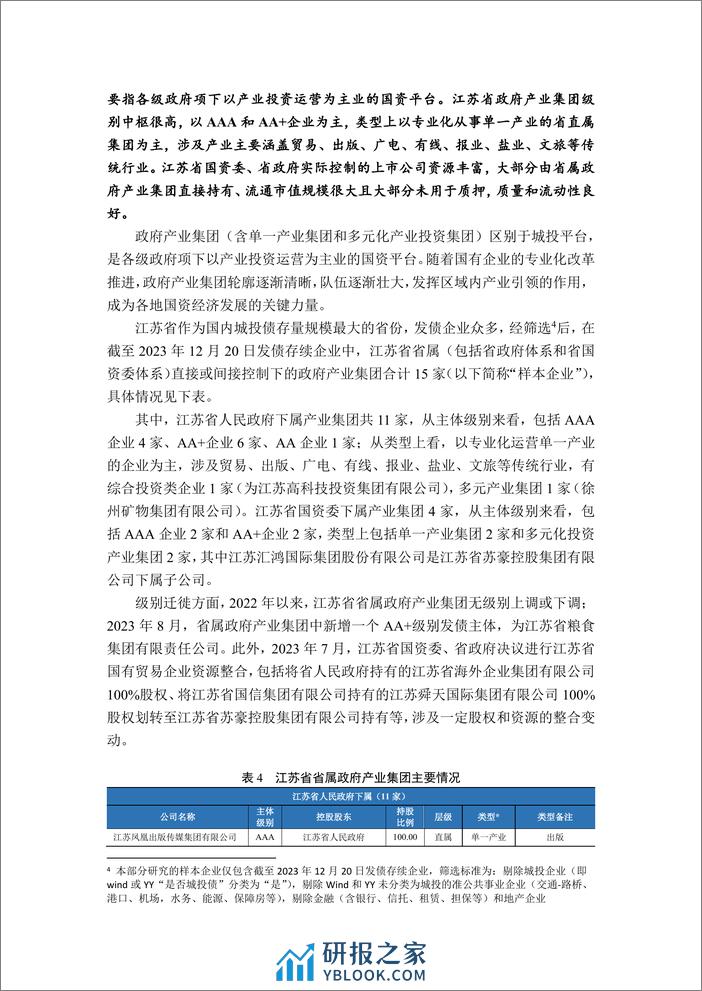 江苏省融资状况暨省属产投企业债务梳理 - 第7页预览图