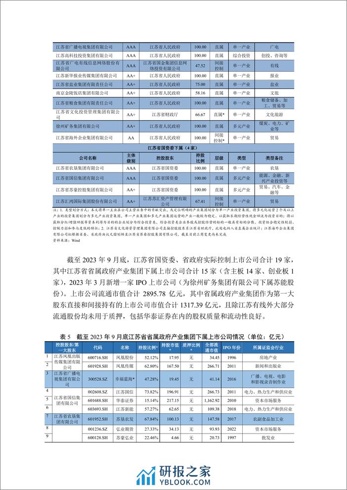 江苏省融资状况暨省属产投企业债务梳理 - 第8页预览图