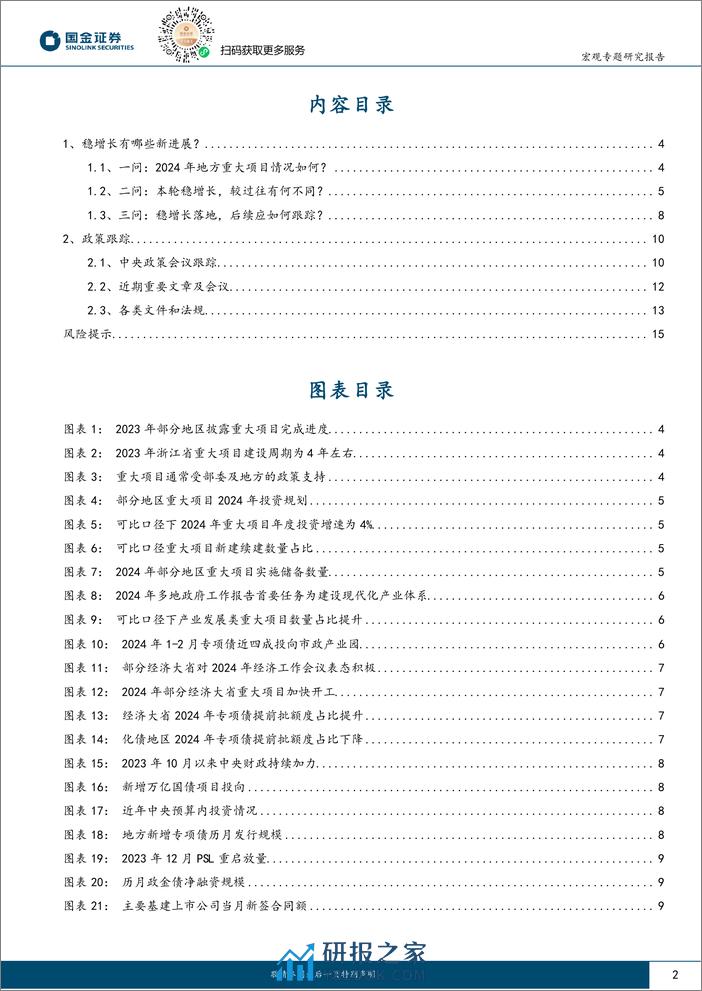 政策月报第7期：稳增长有哪些新进展？-240311-国金证券-16页 - 第2页预览图