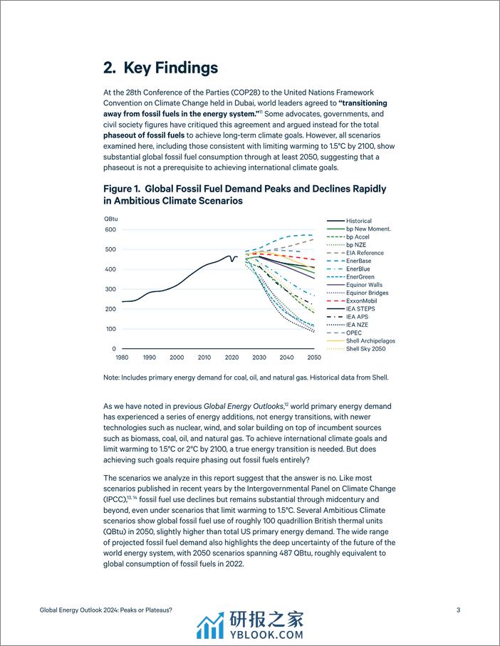 未来能源研究所-2024年全球能源展望：高峰还是高原？（英）-2024.4-49页 - 第8页预览图