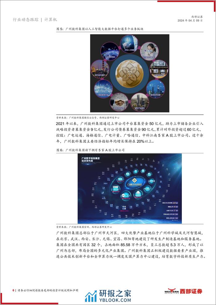 计算机行业：广州数科集团，国企市值管理标杆，打造新质生产力-240409-西部证券-15页 - 第6页预览图