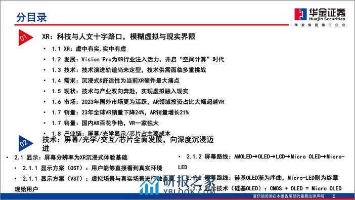 走进“芯”时代系列深度之七十七“XR”-身处人文与科技十字路口-开启空间计算时代-华金证券 - 第5页预览图