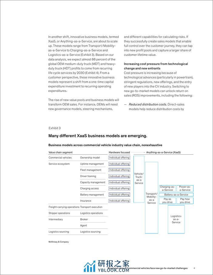 麦肯锡报告：商用车面临新的挑战 - 第4页预览图