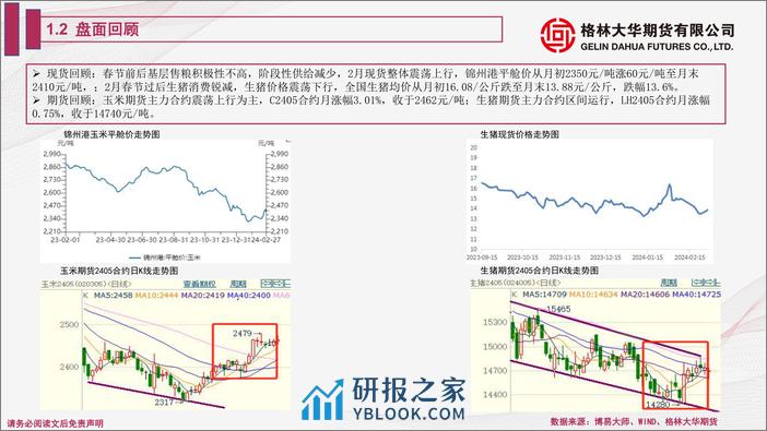 玉米验证上方压力 生猪短期压力仍存-20240302-格林期货-26页 - 第5页预览图