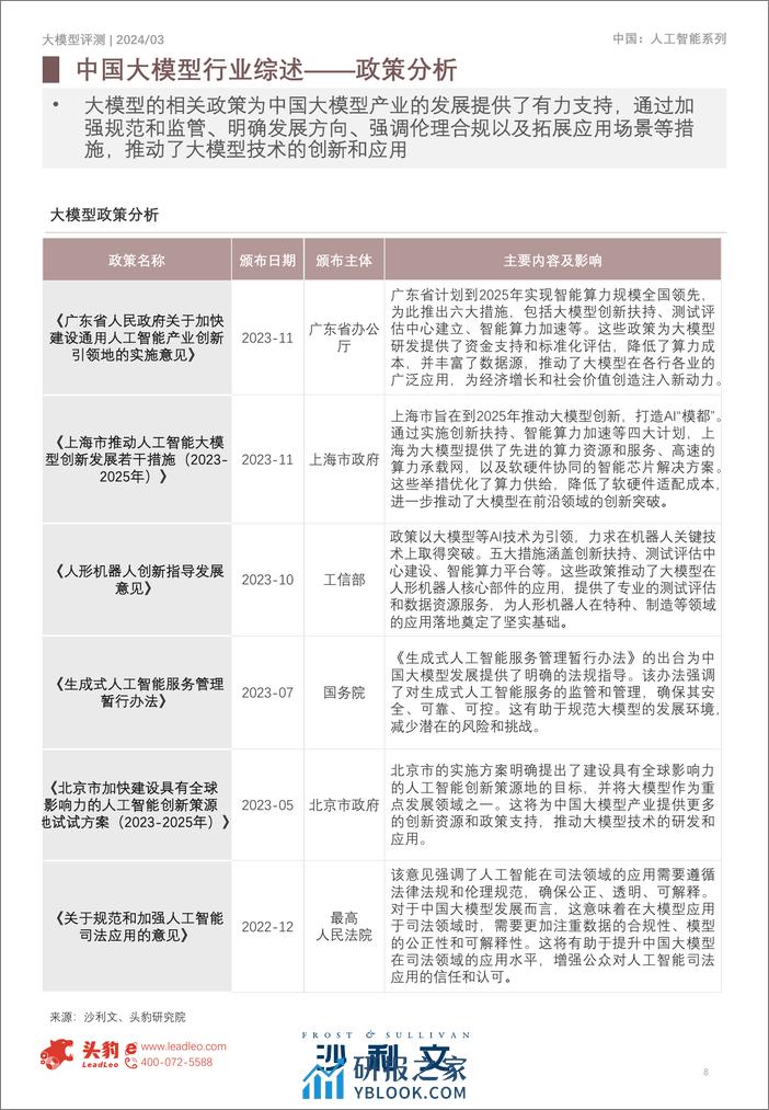 2024年中国大模型评测报告-25页 - 第8页预览图