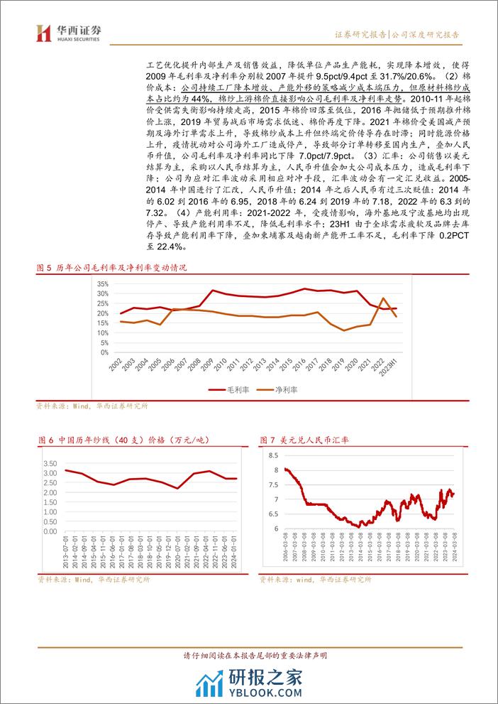 申洲国际(2313.HK)从棉纺拓展至化纤，海外去库为短期扰动-240326-华西证券-38页 - 第7页预览图