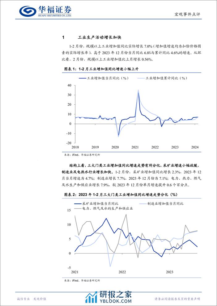 经济数据点评：经济增长平稳开局-240318-华福证券-11页 - 第2页预览图