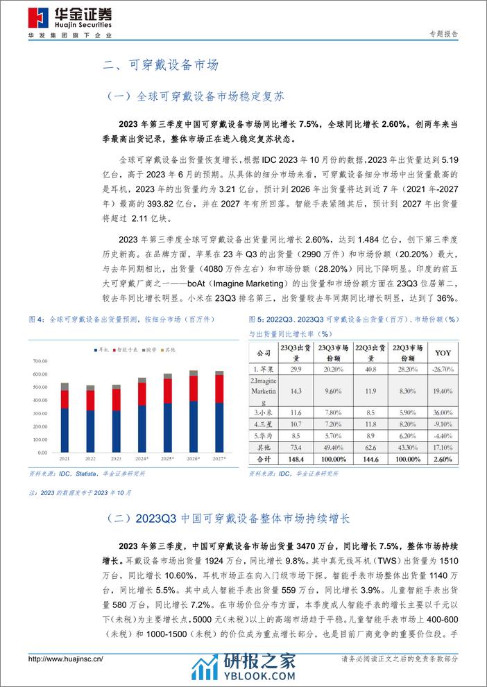 消费电子可转债梳理(二)：开放式耳机-240307-华金证券-17页 - 第8页预览图