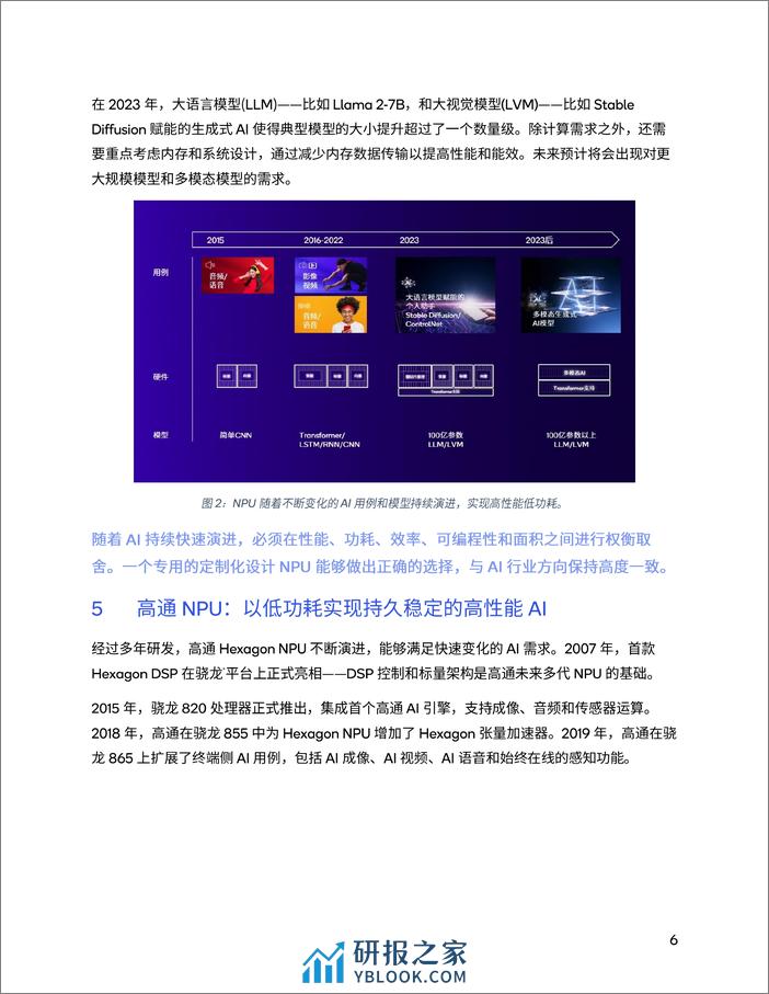 通过NPU和异构计算开启终端侧生成式AI-Qualcomm - 第6页预览图