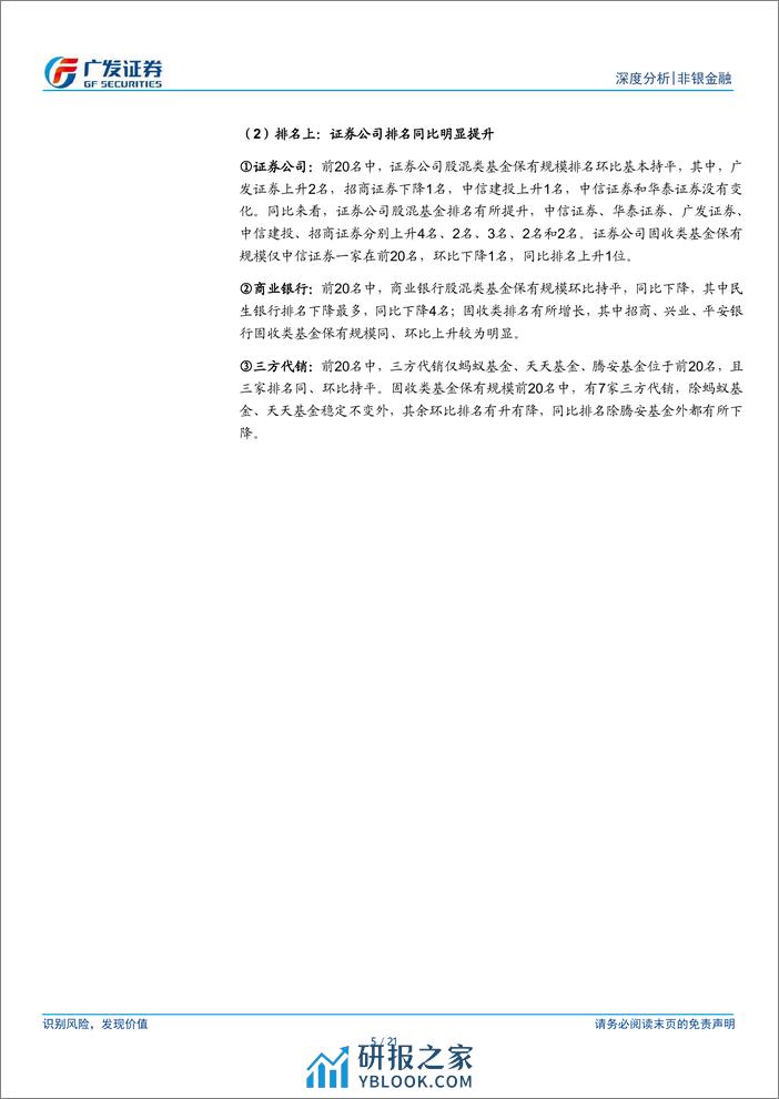 非银金融行业深度分析：ETF延续增长推动券商代销表现持续优化 - 第5页预览图