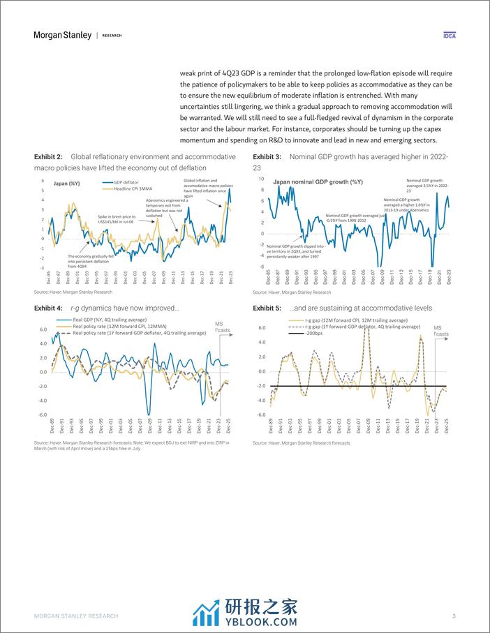 Morgan Stanley Fixed-Asia Economics The Viewpoint Japans reflation story – Wha...-106579286 - 第3页预览图